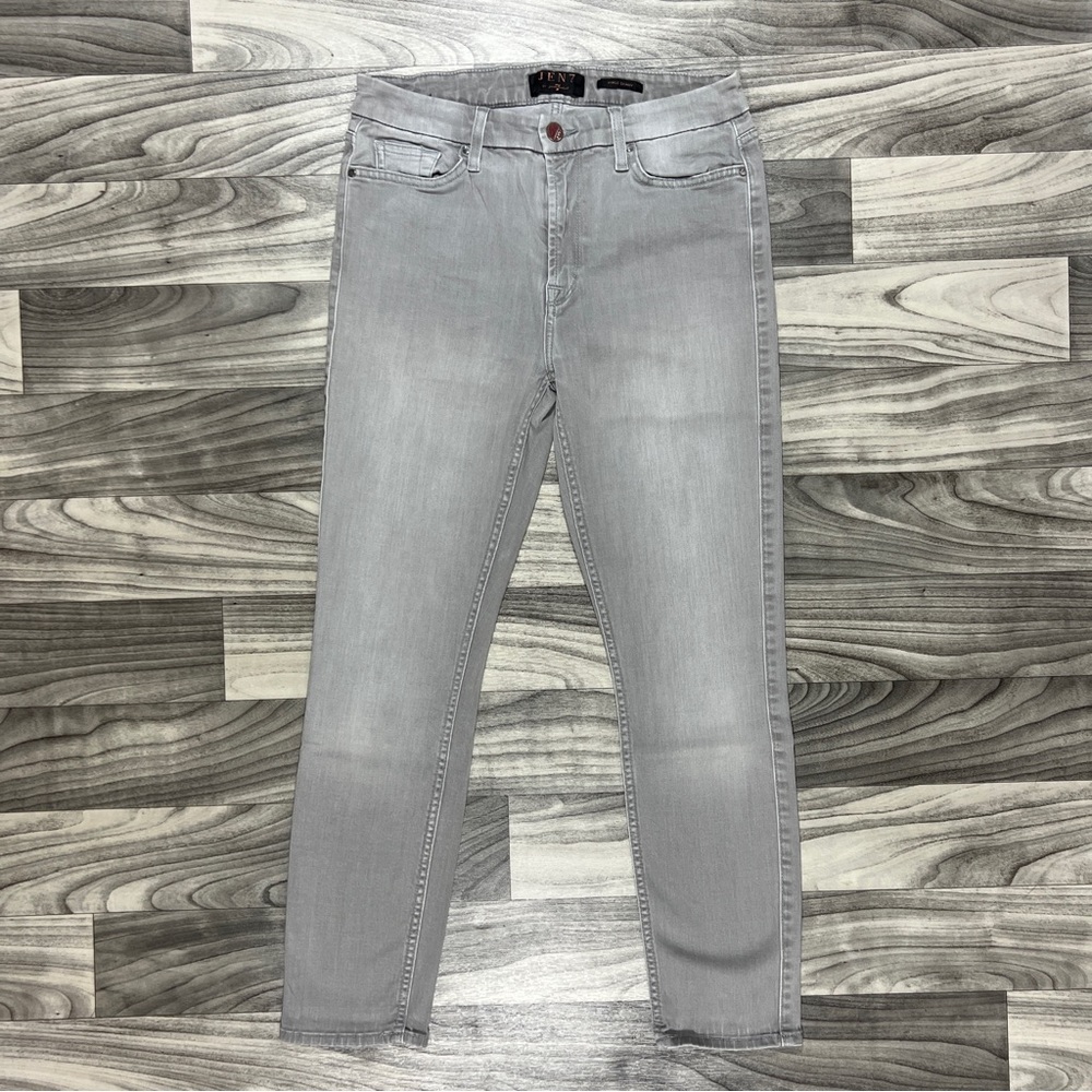 Jen7 by 7 For All Mankind, Ankle Skinny, size 6, Gray